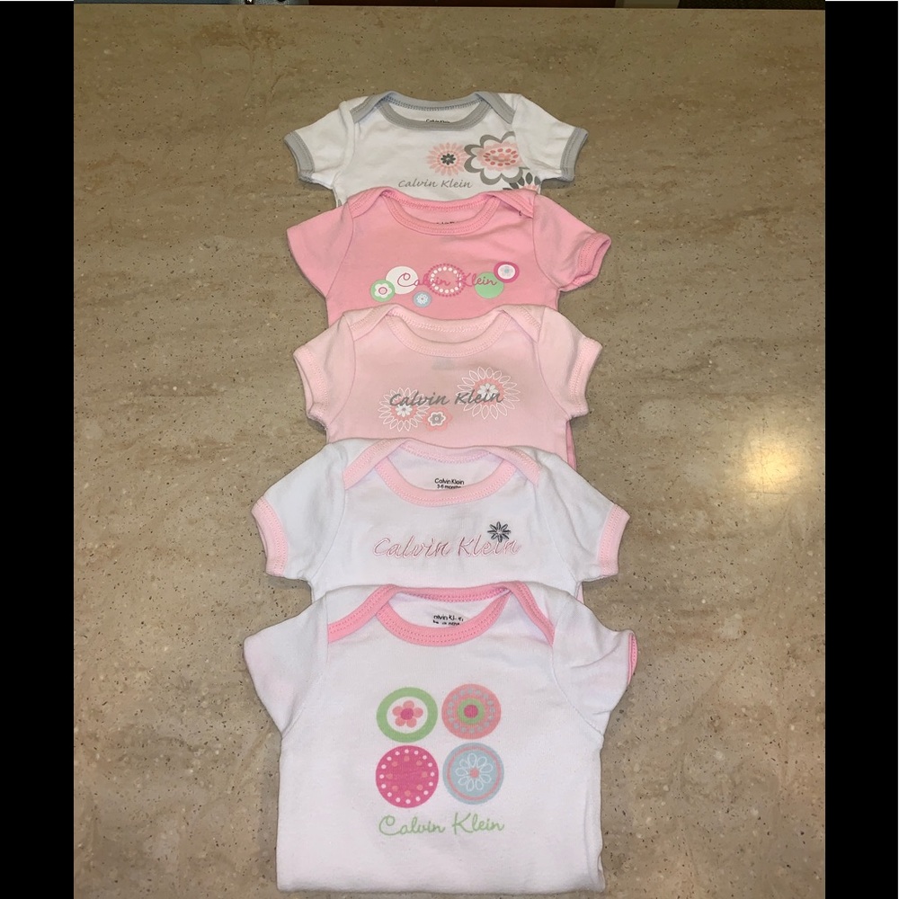 Calvin Klein Baby Onesie Bundle